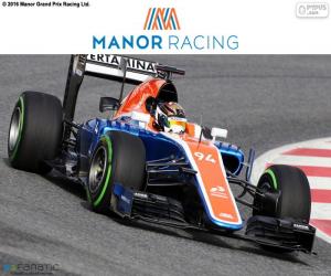 пазл Manor Racing 2016